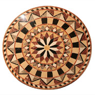 Plateau Table mosaïque de marbre Florentine 4