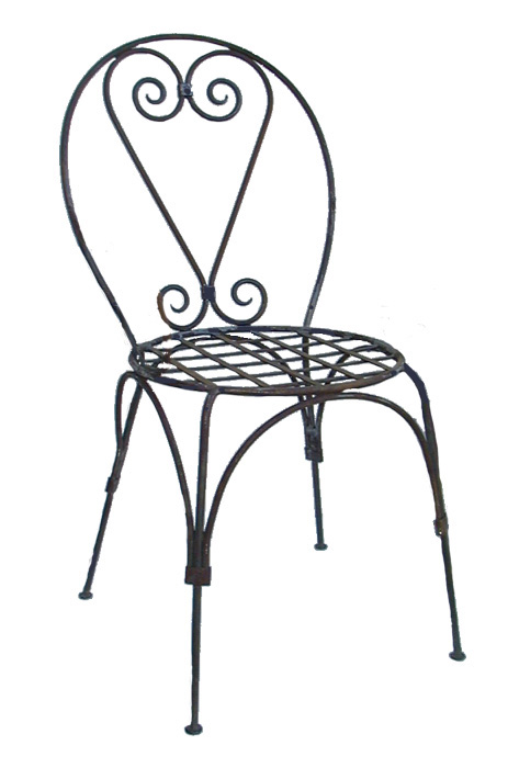 Chaise fer forgé Italienne