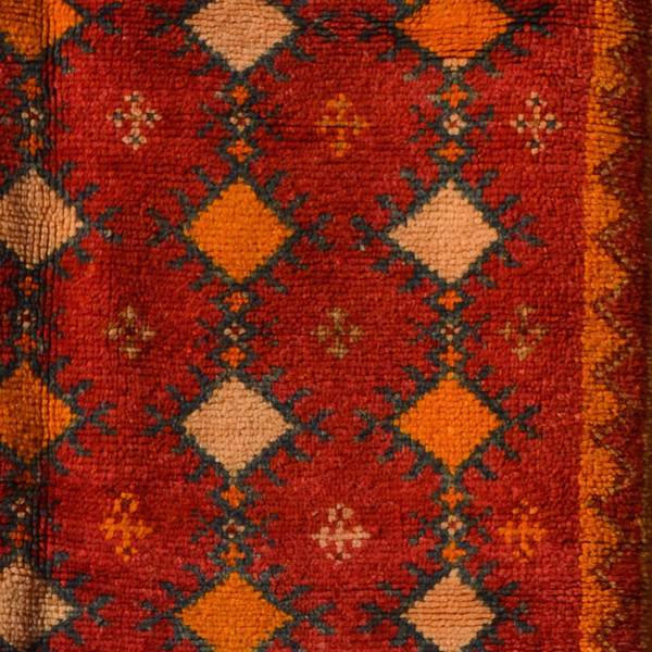 tapis berbère marocain Ait Ouaouzguit 1.48/1 m ; 230 €